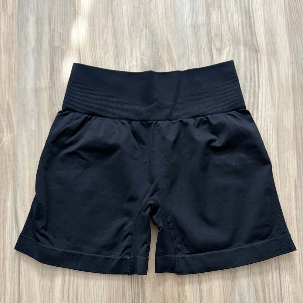 Basic Workout Black Shorts